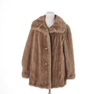 Vintage Grandella Faux Fur Coat